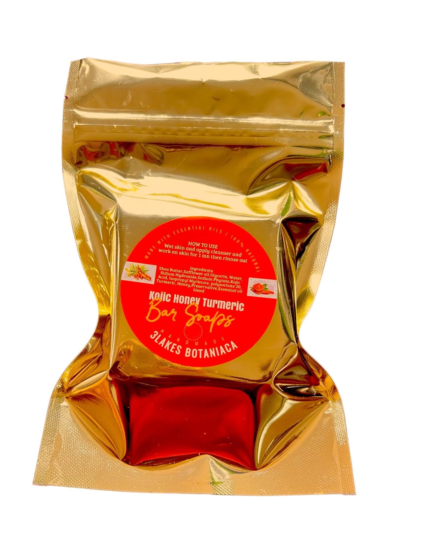 Mini Kojic Honey Turmeric Soap