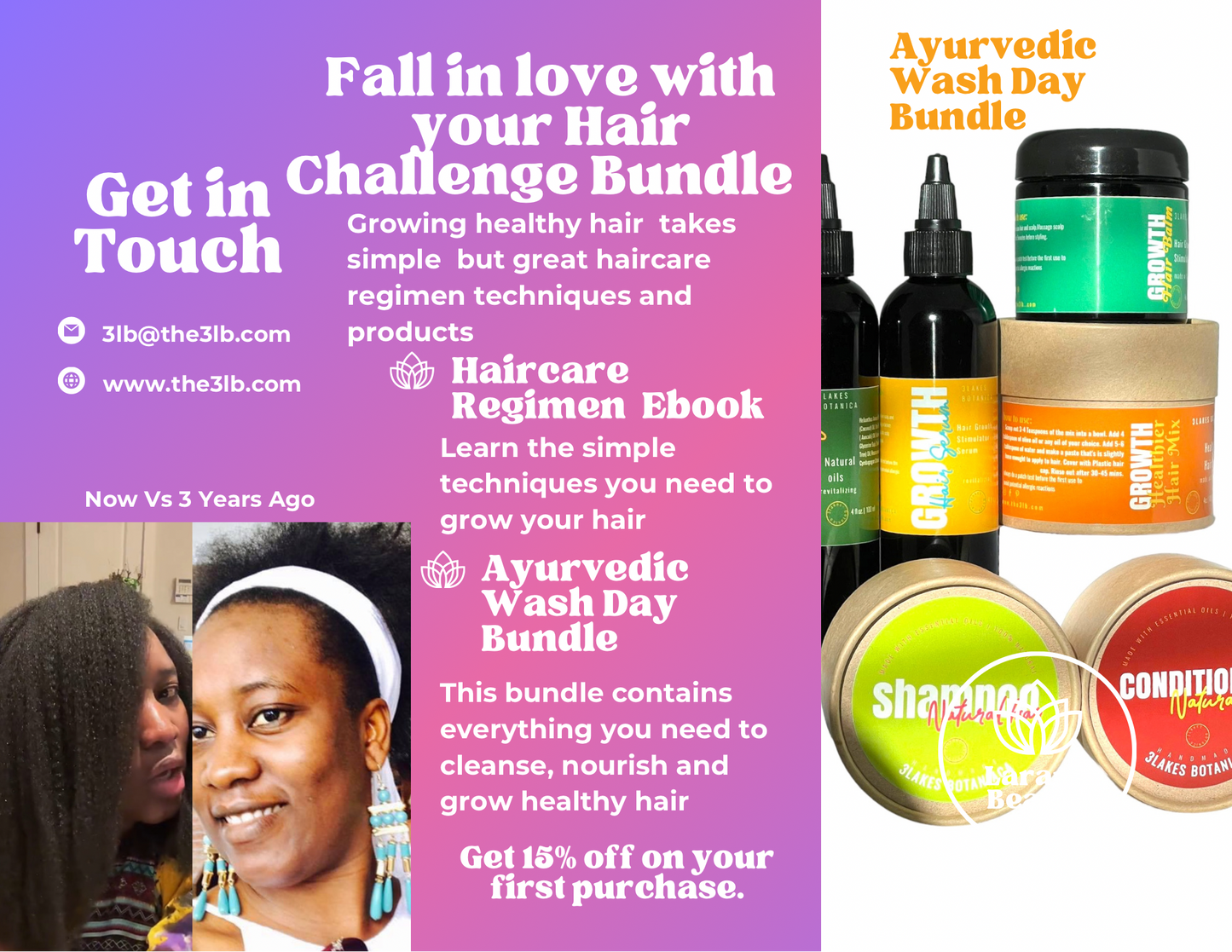 Fall In Love With Your Hair Challenge Bundle